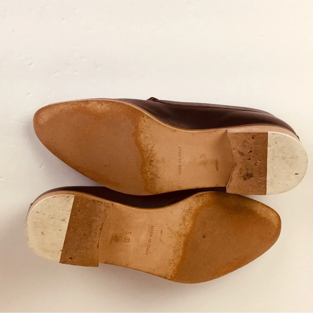 EVERLANE The Modern Loafer In Burgundy Made In Italy As Seen On Angelina Jolie